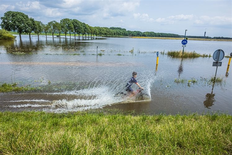 Samenwerking bij hoogwater en extreem weer Noord-Brabant